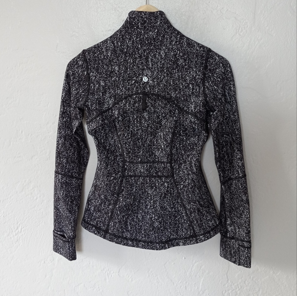 Lululemon Define Jacket Suited Jaquard Black White Luon 4 - Picture 15 of 16